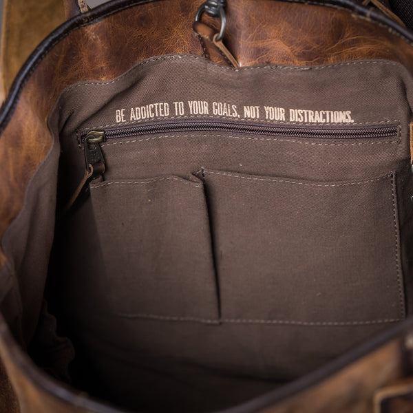 Guadalupe Cowhide All-In Tote Bag by STS Ranchwear