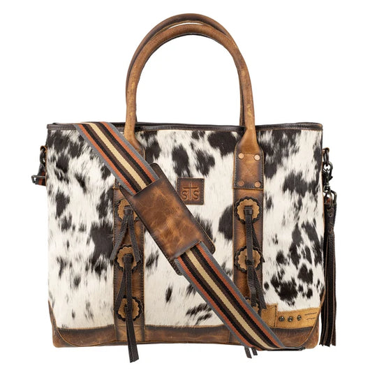 Guadalupe Cowhide All-In Tote Bag by STS Ranchwear