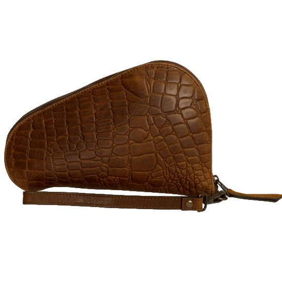 Load image into Gallery viewer, Catalina Croc Full Grain Leather Pistol Case by STS

