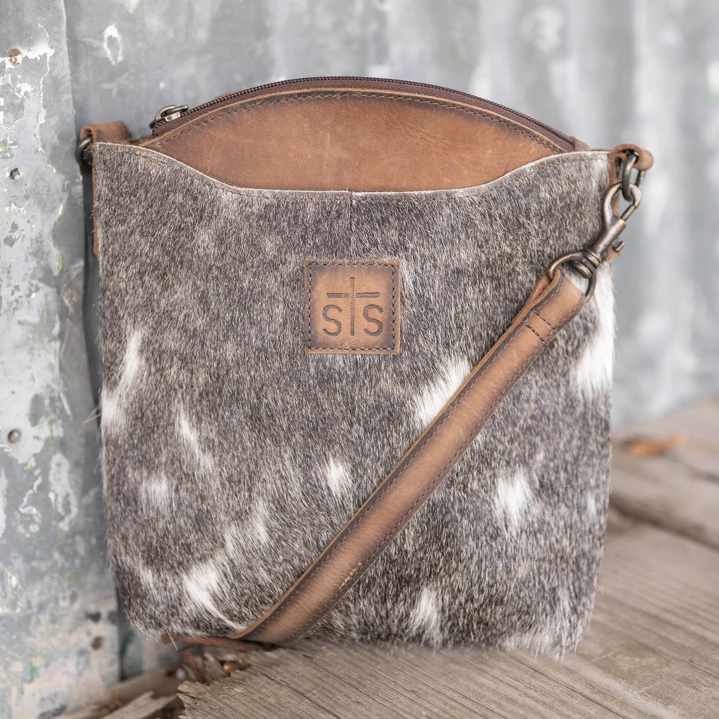 STS  Cowhide Jossie Crossbody