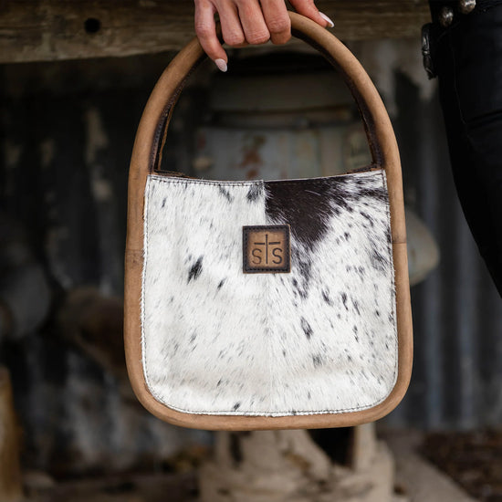 Cowhide Sugar Satchel by STS