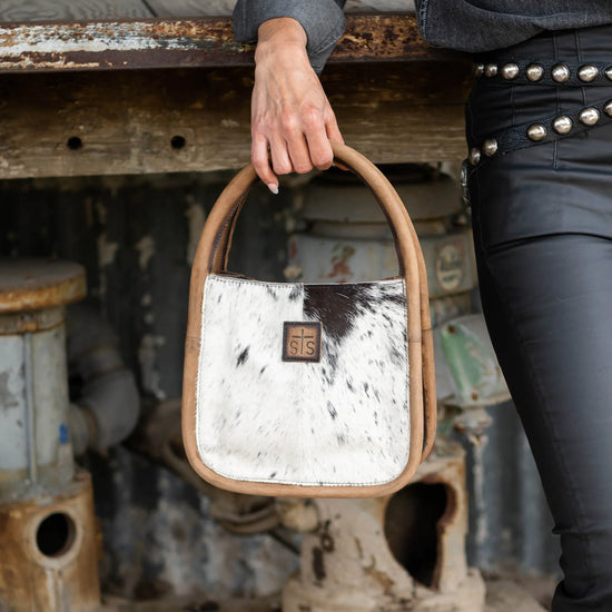 Cowhide Sugar Satchel by STS