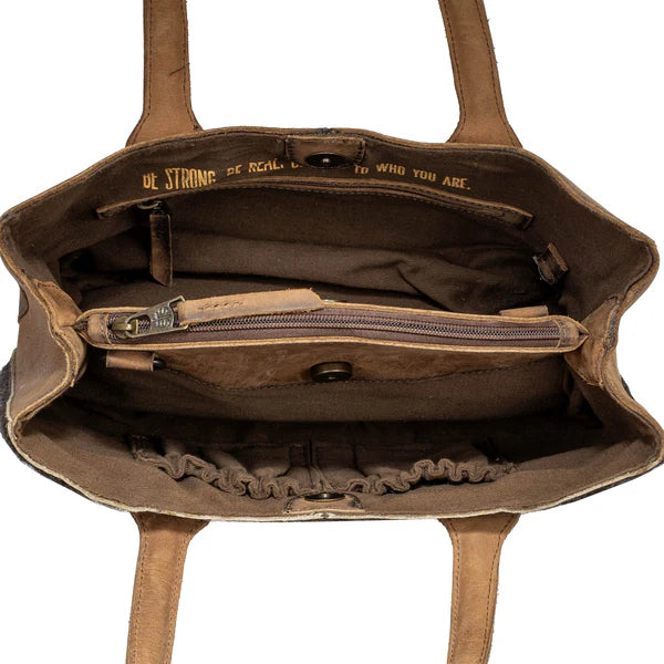 STS Ranchwear Cowhide Josie Satchel
