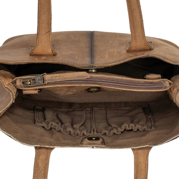 STS Ranchwear Cowhide Josie Satchel