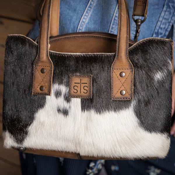 STS Ranchwear Cowhide Josie Satchel