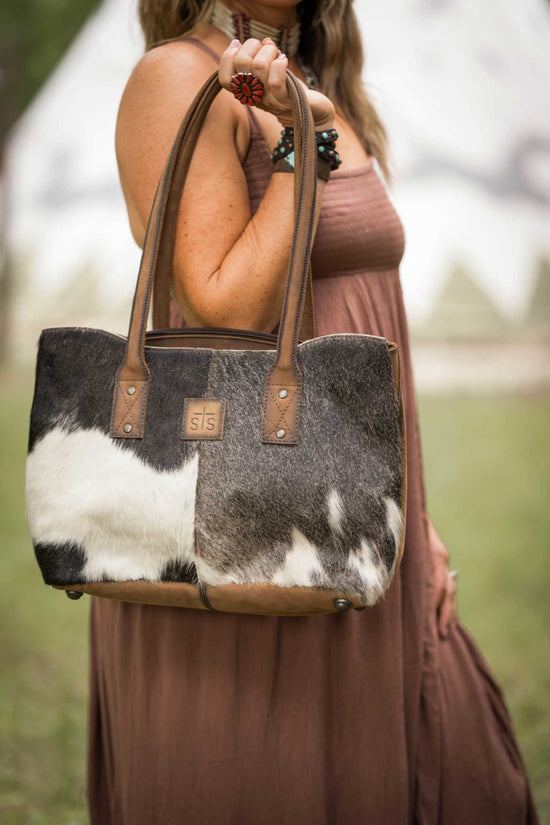 STS Ranchwear Cowhide Josie Tote