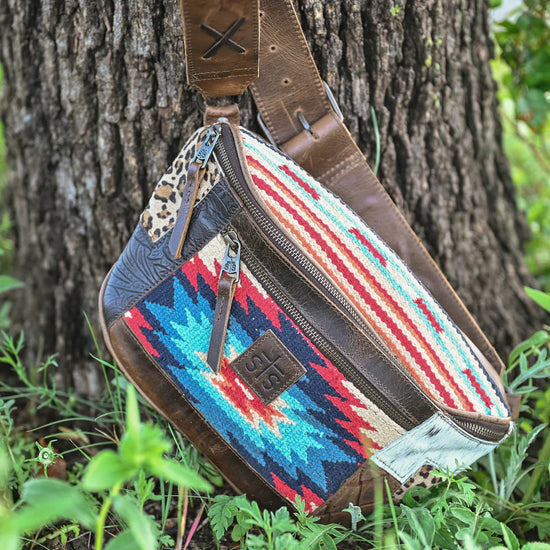 Chaynee Mountain Sachi Sling Belt Bag  By STS Ranchwear