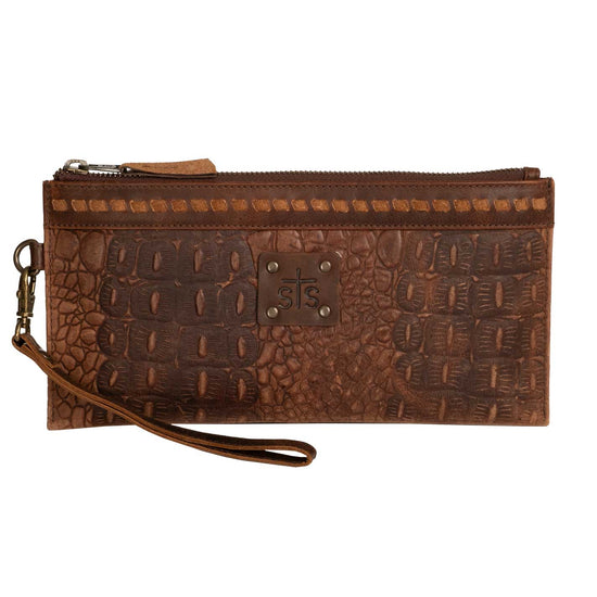 Load image into Gallery viewer, Catalina Croc Clutch by STS Ranchwear
