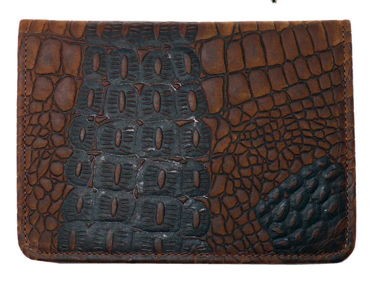 Load image into Gallery viewer, Catalina Croc Magnetic Wallet by STS Ranchwear
