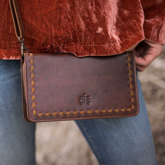 Catalina Croc Evie Organizer By STS Ranchwear