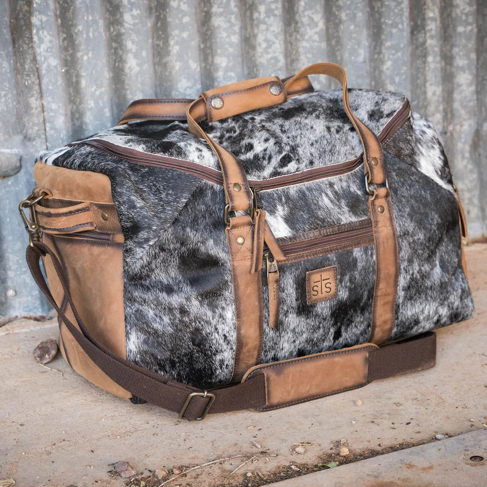 STS Ranchwear Cowhide  Small Duffle