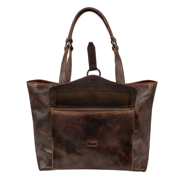 Bandera Chocolate Carry-All Tote by STS Ranchwear