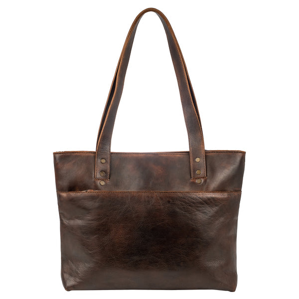 Bandera Chocolate Simple Tote by STS Ranchwear