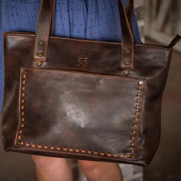 Bandera Chocolate Simple Tote by STS Ranchwear