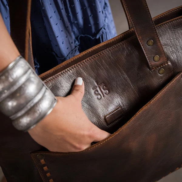 Bandera Chocolate Simple Tote by STS Ranchwear
