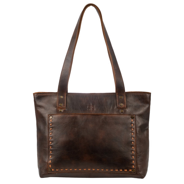 Bandera Chocolate Simple Tote by STS Ranchwear