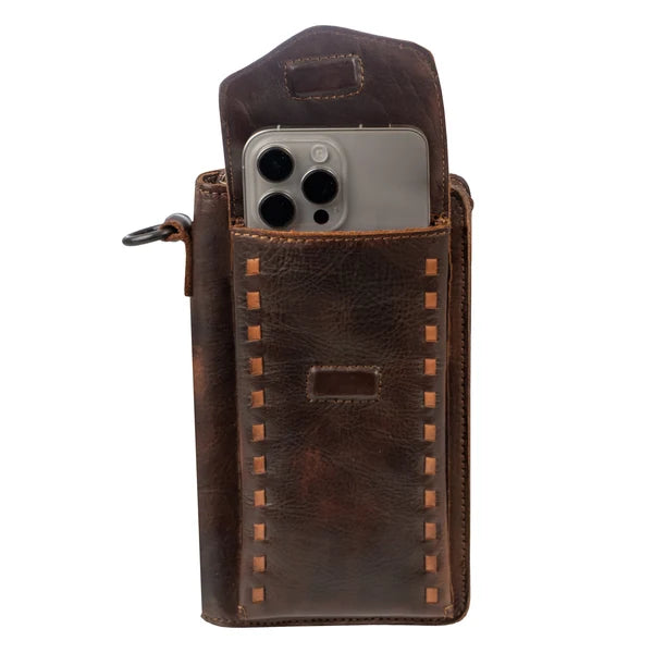 STS Bandera Chocolate Quickdraw Crossbody Wallet