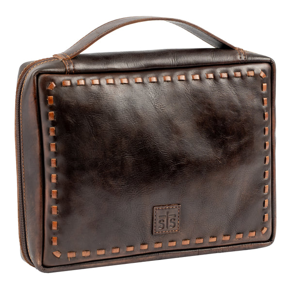 STS Ranchwear Chocolate Bandera Bible Cover