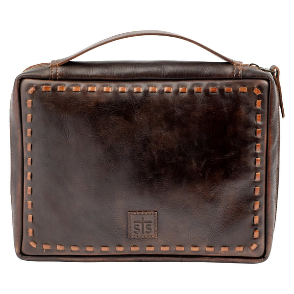 STS Ranchwear Chocolate Bandera Bible Cover