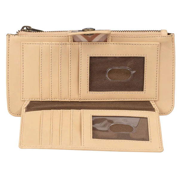 STS Ranchwear Basic Bliss Buckskin Haley Bifold Wristlet