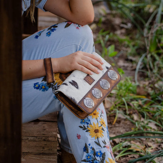 Vaquero Cowhide Evie Organizer By STS Ranchwear