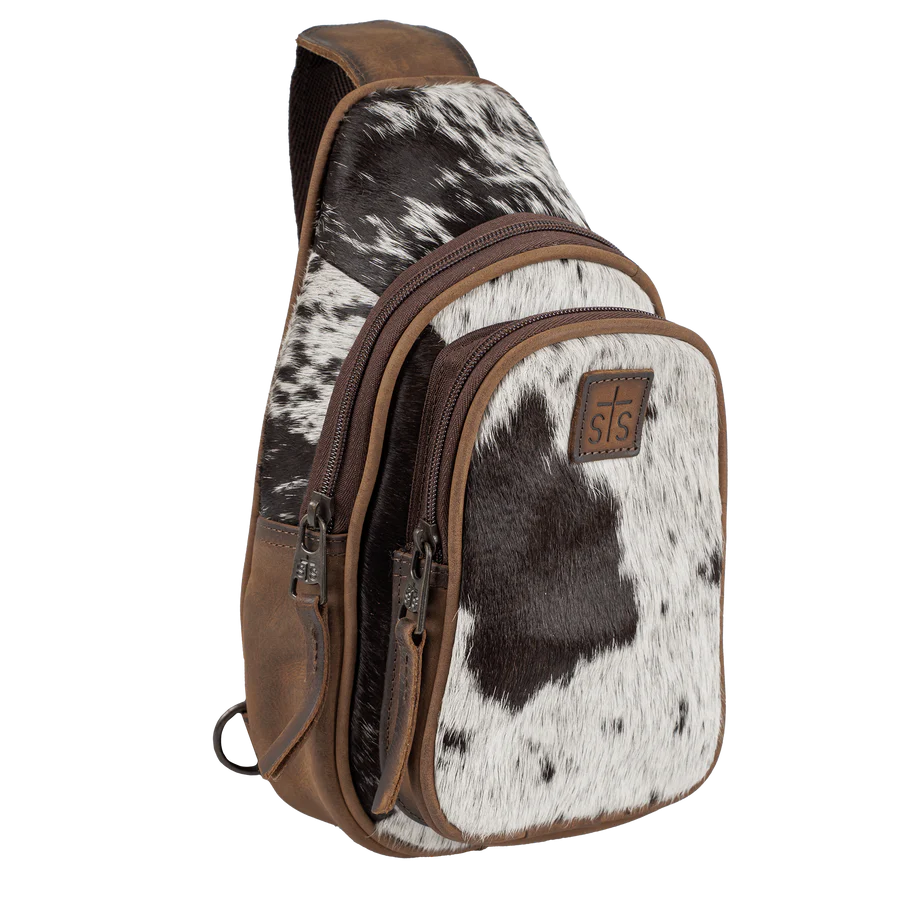 STS Ranchwear Cowhide Sojourner Sling Bag