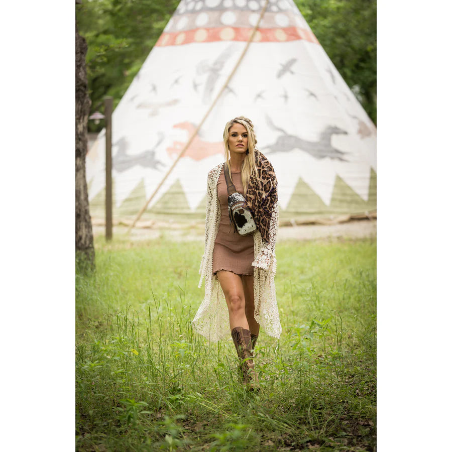 STS Ranchwear Cowhide Sojourner Sling Bag