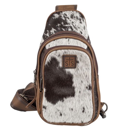 STS Ranchwear Cowhide Sojourner Sling Bag