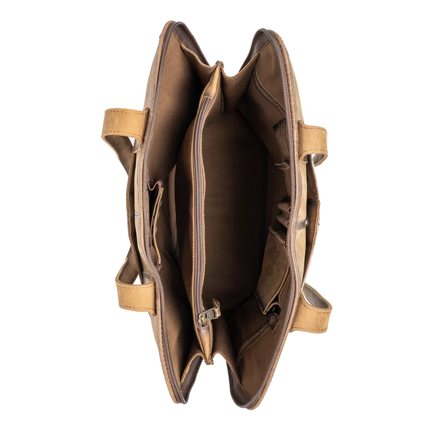 STS Ranchwear Cowhide Laptop Shopper