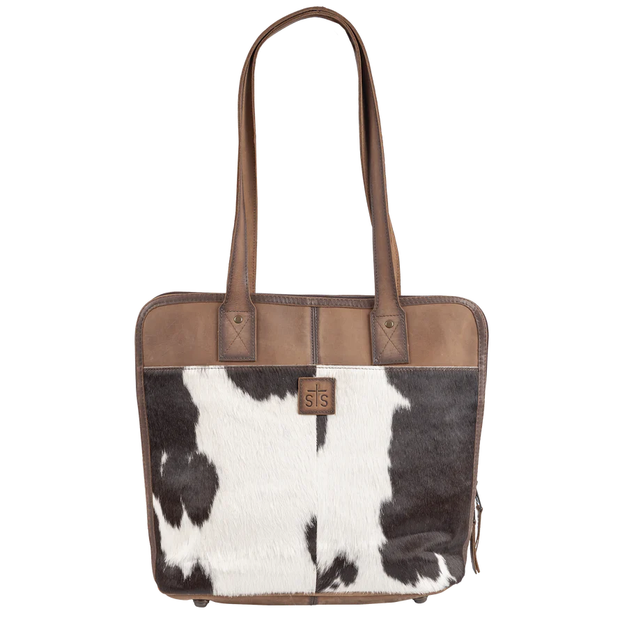 STS Ranchwear Cowhide Laptop Shopper