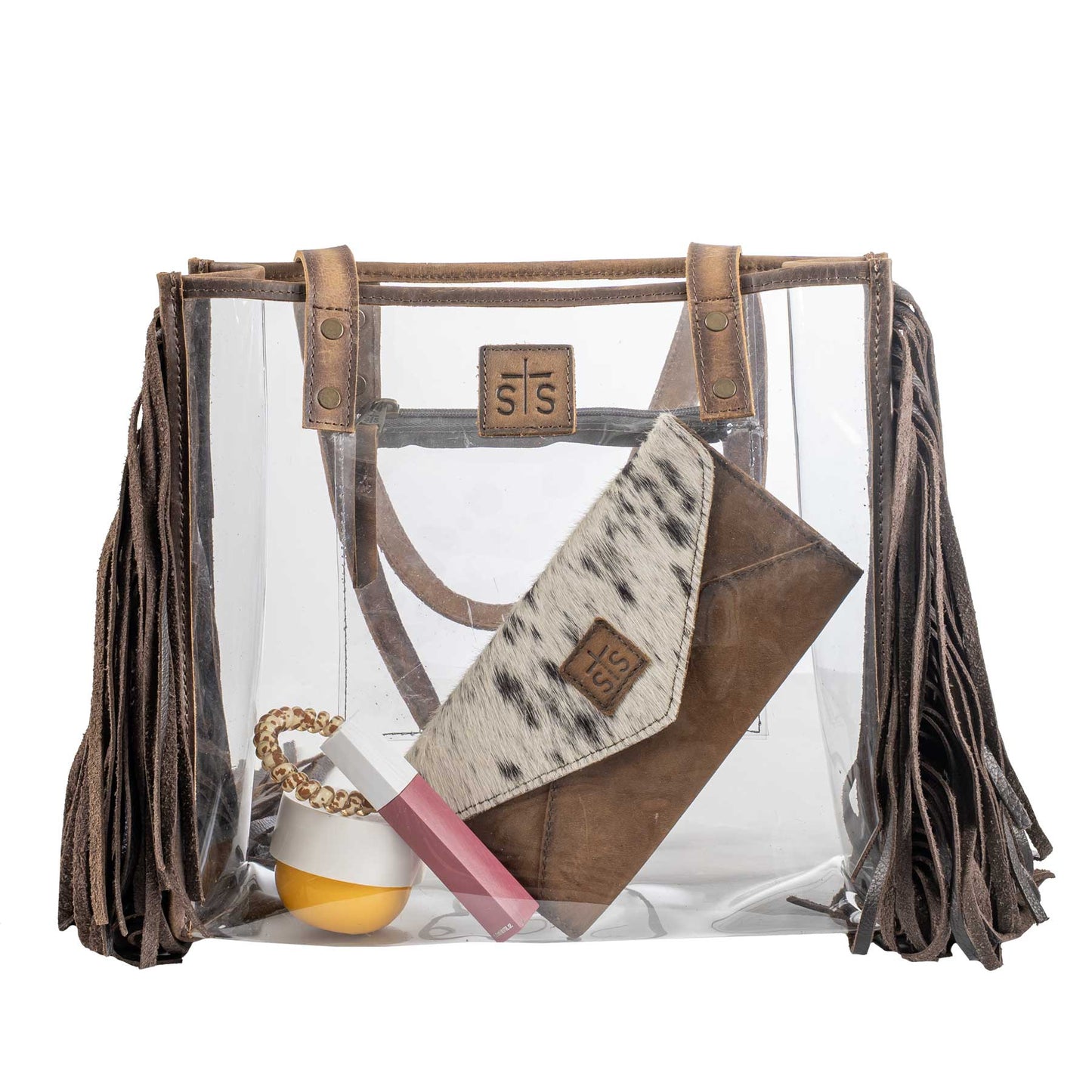 STS Ranchwear Stadium Rules Fringed Tote Bag