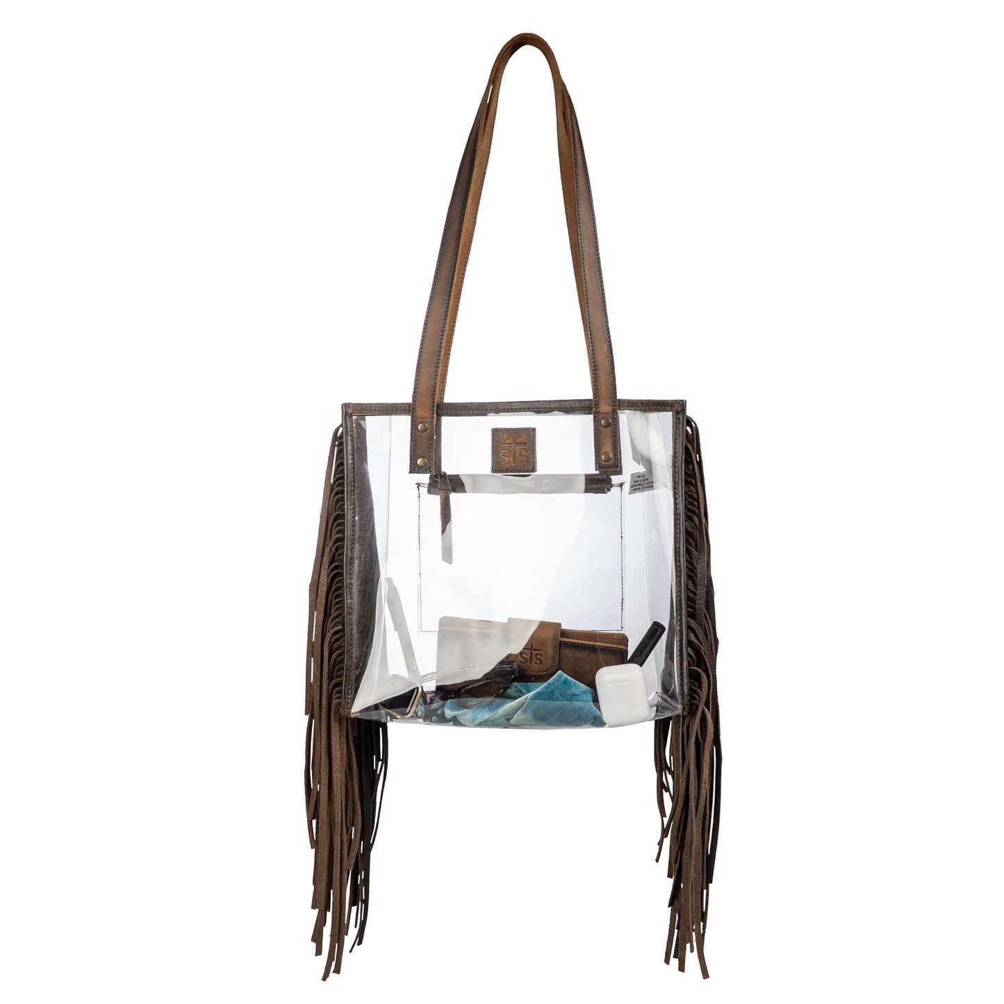 STS Ranchwear Stadium Rules Fringed Tote Bag