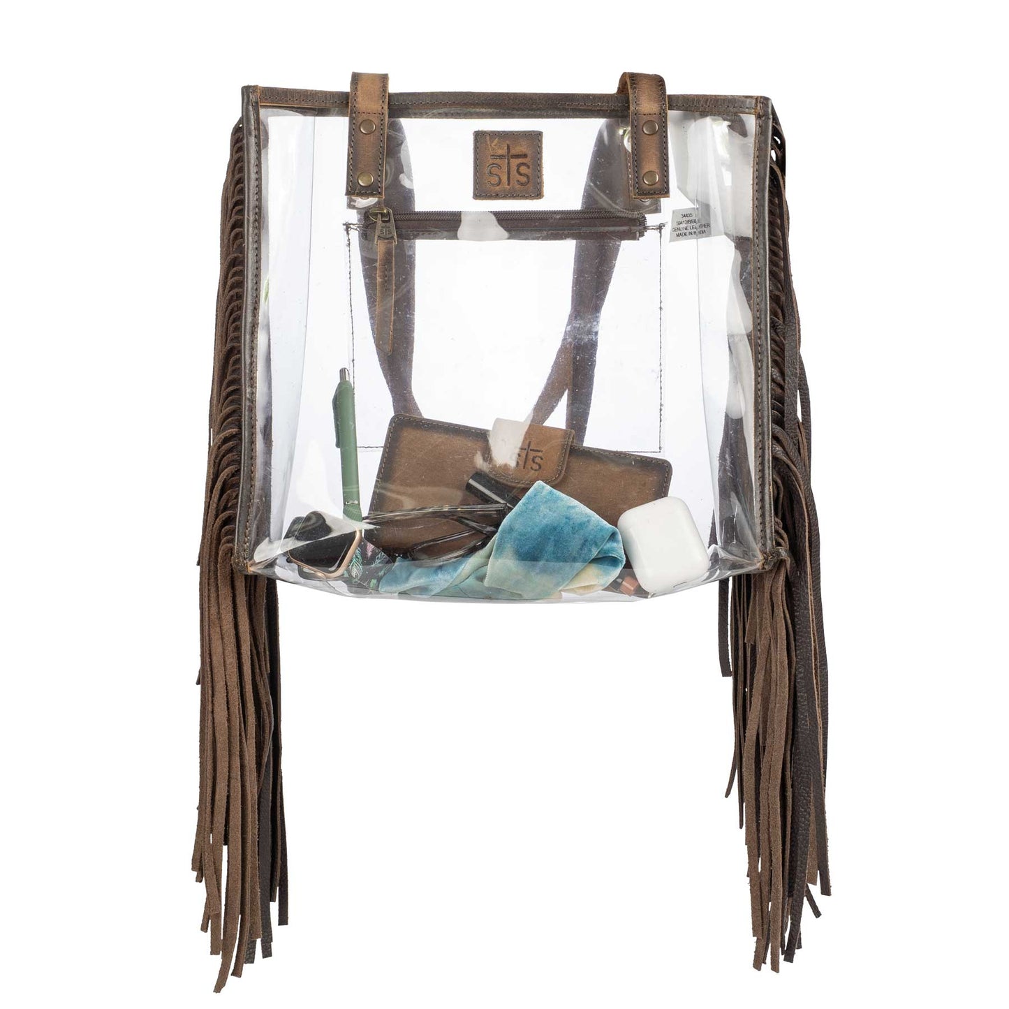 STS Ranchwear Stadium Rules Fringed Tote Bag