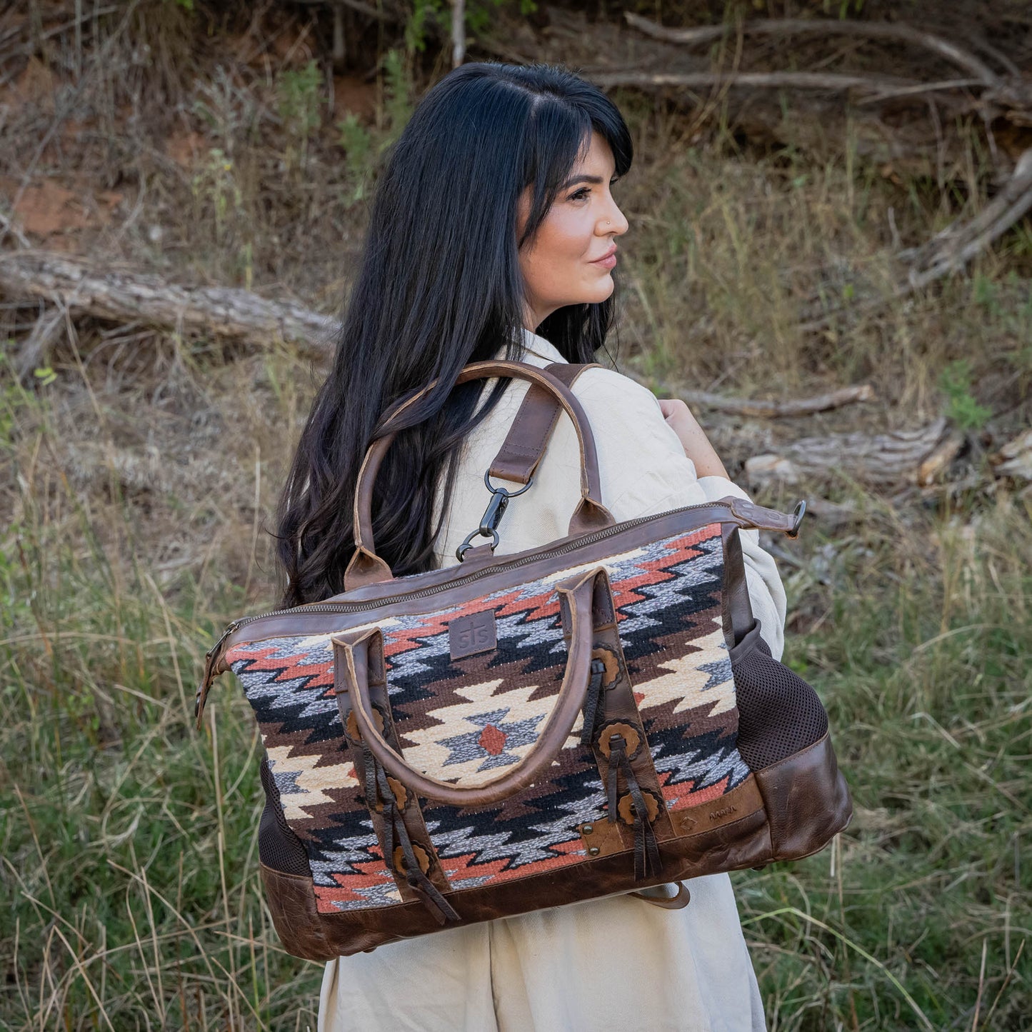 STS Ranchwear Guadalupe Serape Amellia Multi-Bag