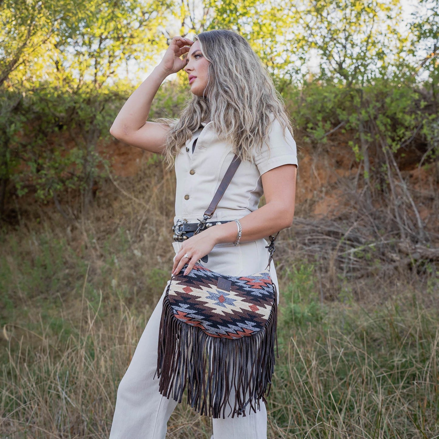 STS  Guadalupe Nellie Fringe Bag