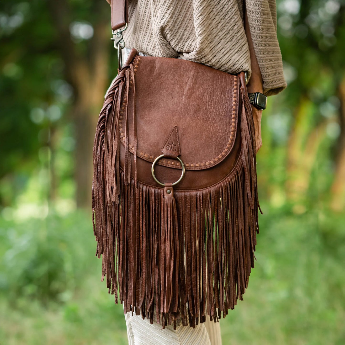 Indie Saddle Bag by STS Ranchwear Two Colors Black or Walnut