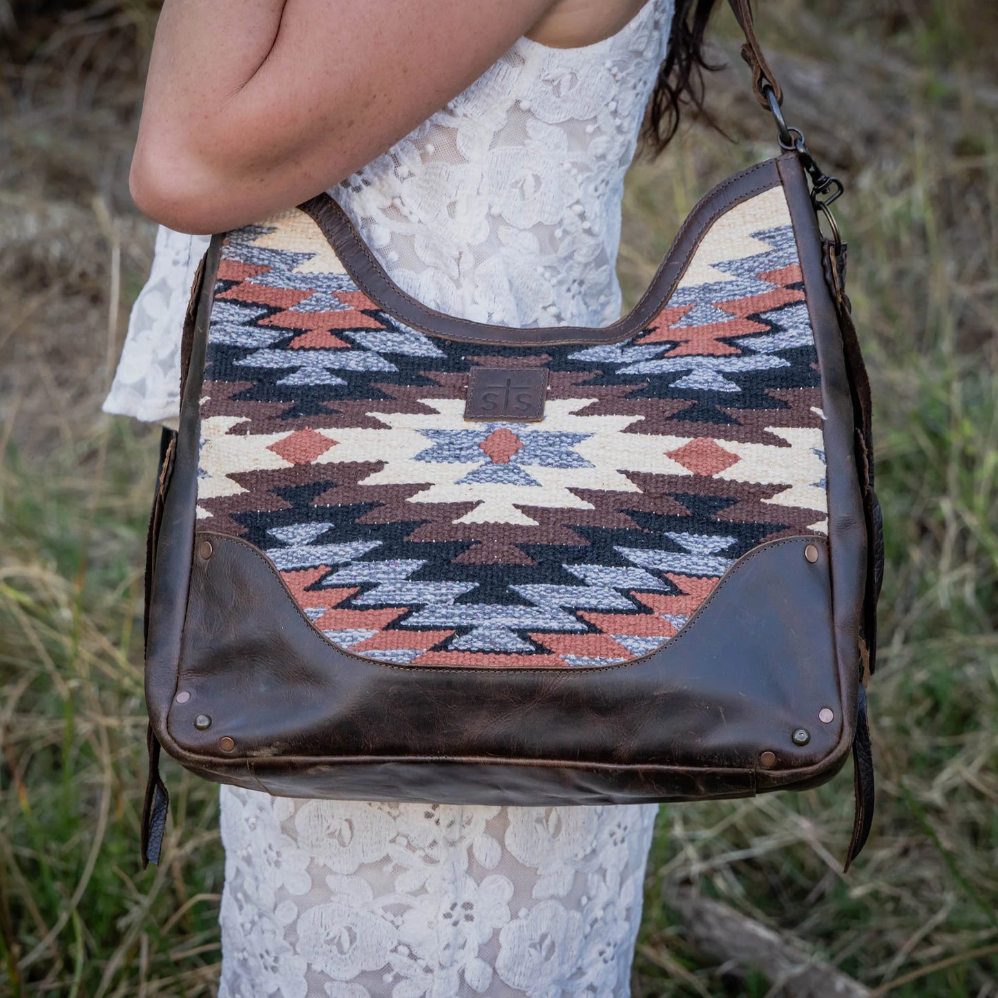 Guadalupe Serape Hobo Bag by STS Ranchwear