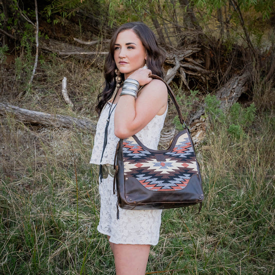 Guadalupe Serape Hobo Bag by STS Ranchwear
