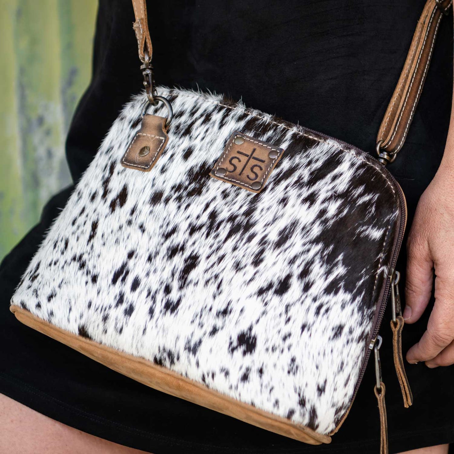 Basic Bliss Cowhide Lucy Crossbody By STS – Indian Traders (L7 Enterprises)