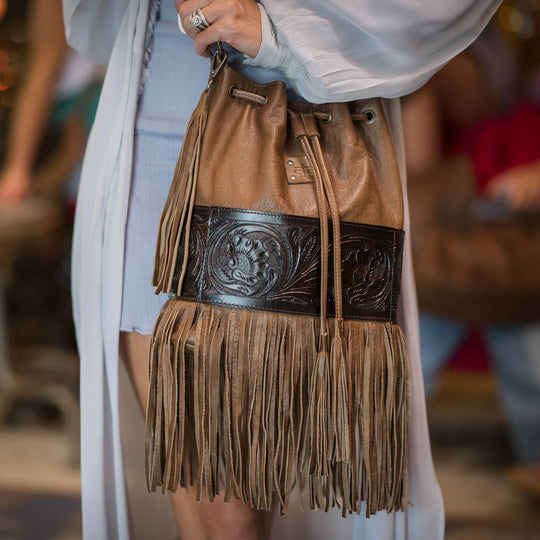 Boho Cowgirl Bucket Bag By STS Ranchwear