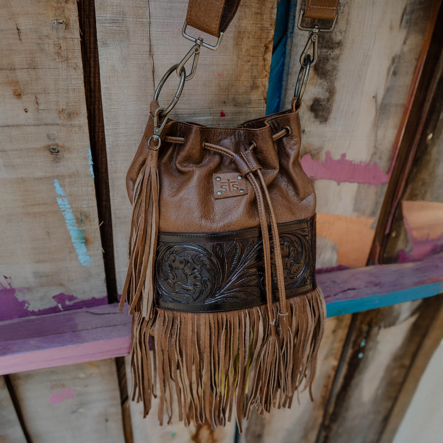 Boho Cowgirl Bucket Bag By STS Ranchwear