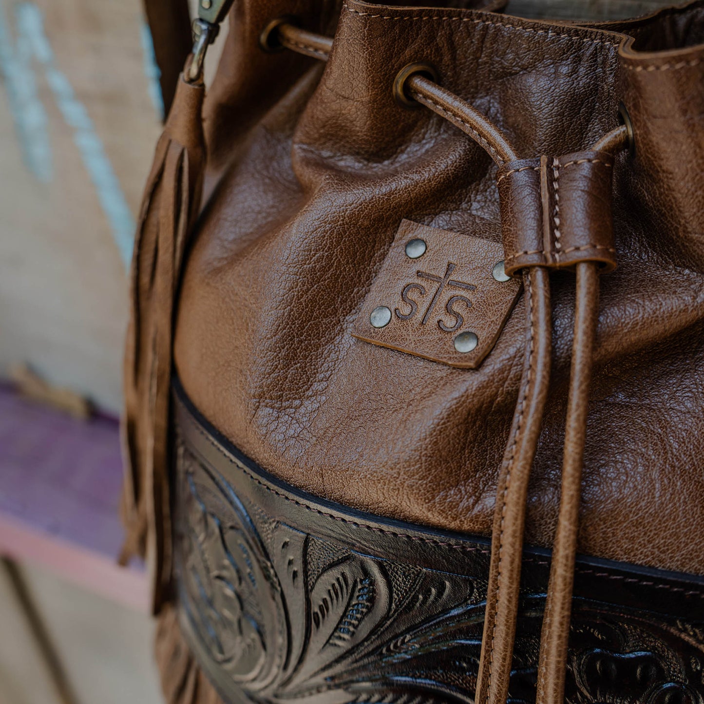 Boho Cowgirl Bucket Bag By STS Ranchwear