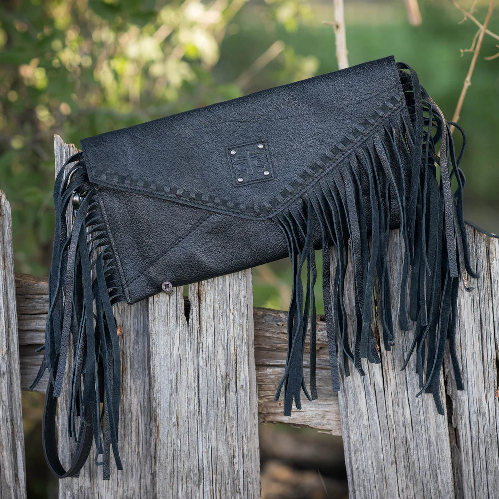 Black Indie Clutch by STS