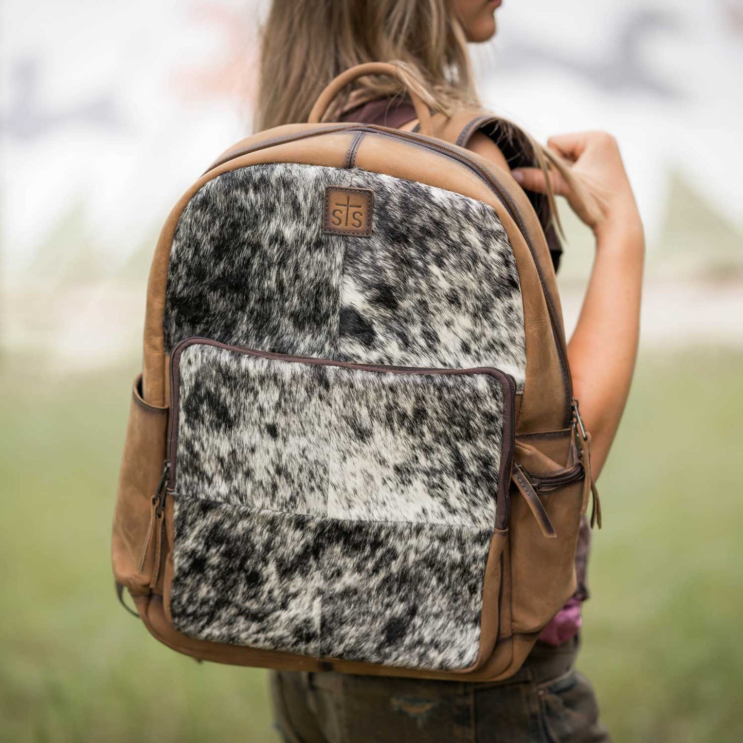 STS Ranchwear Cowhide Witness Backpack