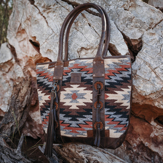 Guadalupe Serape Palomino Tote by STS Ranchwear