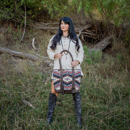 Guadalupe Serape Palomino Tote by STS Ranchwear