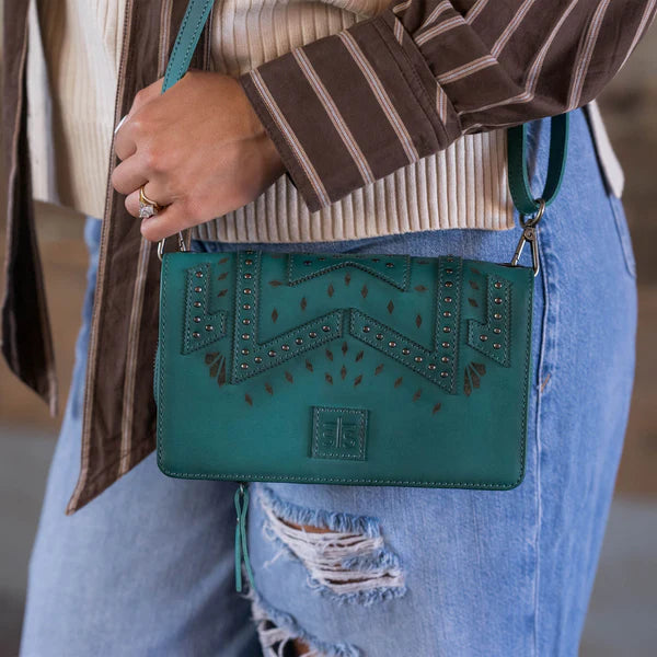 STS Ranchwear Wayfarer Turquoise Evie Organizer/Crossbody