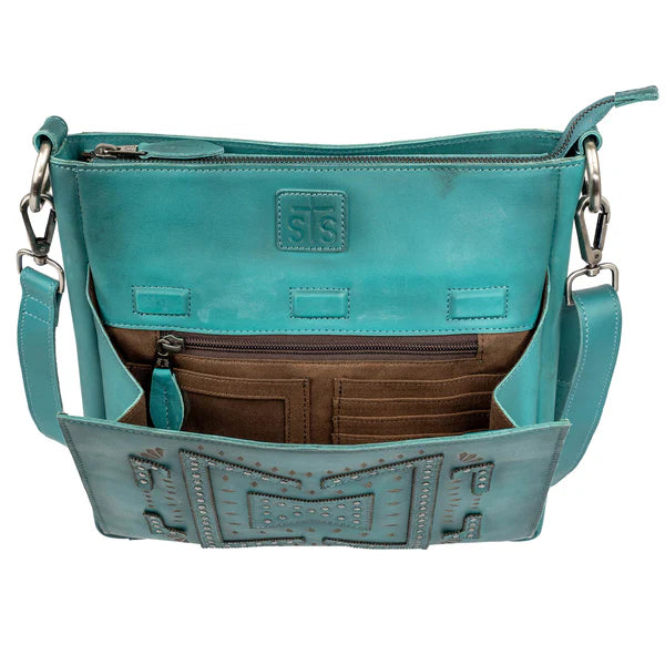 STS Ranchwear Wayfarer Turquoise Olivia Crossbody