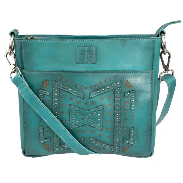STS Ranchwear Wayfarer Turquoise Olivia Crossbody
