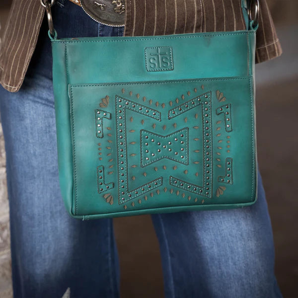 STS Ranchwear Wayfarer Turquoise Olivia Crossbody